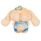 [CINNAMOROLL] "Sanrio Suntan" Pouch Plush Keychain