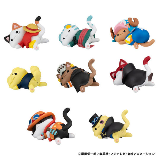 "One Piece MEGA CAT PROJECT Nyanpiece Nyan! Petari!" Figure Blind