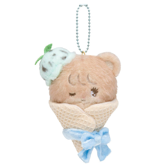 [LATTE] "Mikko Illustrations Ice Cream" Plush Keychain