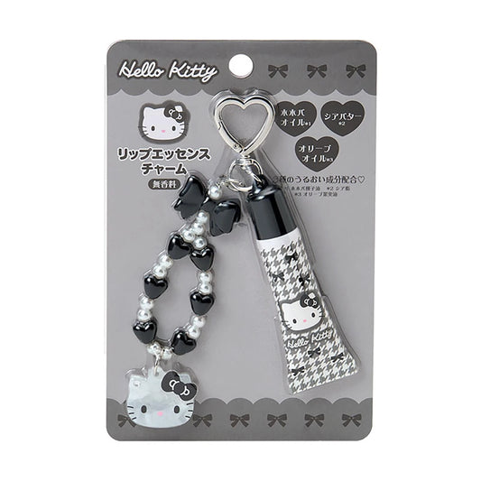 [HELLO KITTY] "Sanrio" Lip Charm with Bead Strap