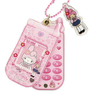 [MY MELODY] "Sanrio Style Up" Slide Flip Phone Keychain