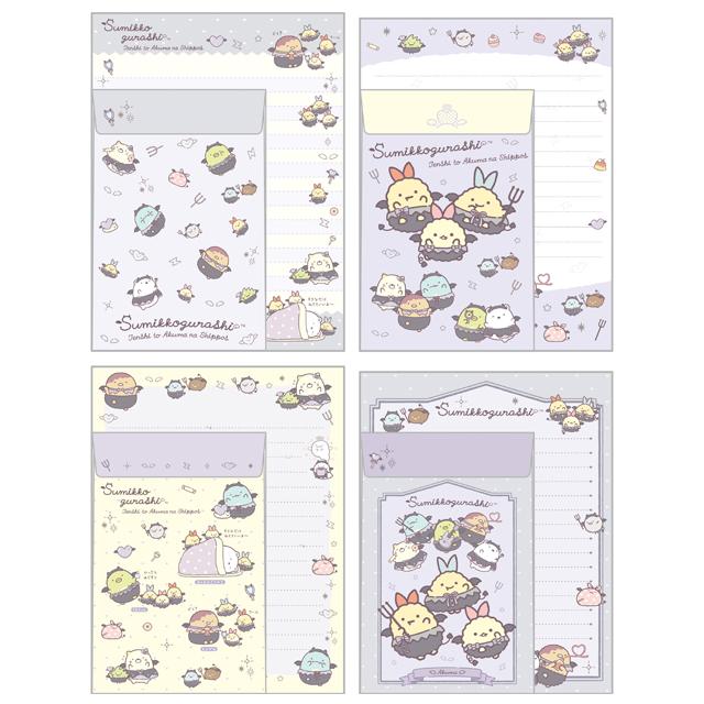 [DEVIL] "Sumikko Gurashi Angel and Devil" Letter Set