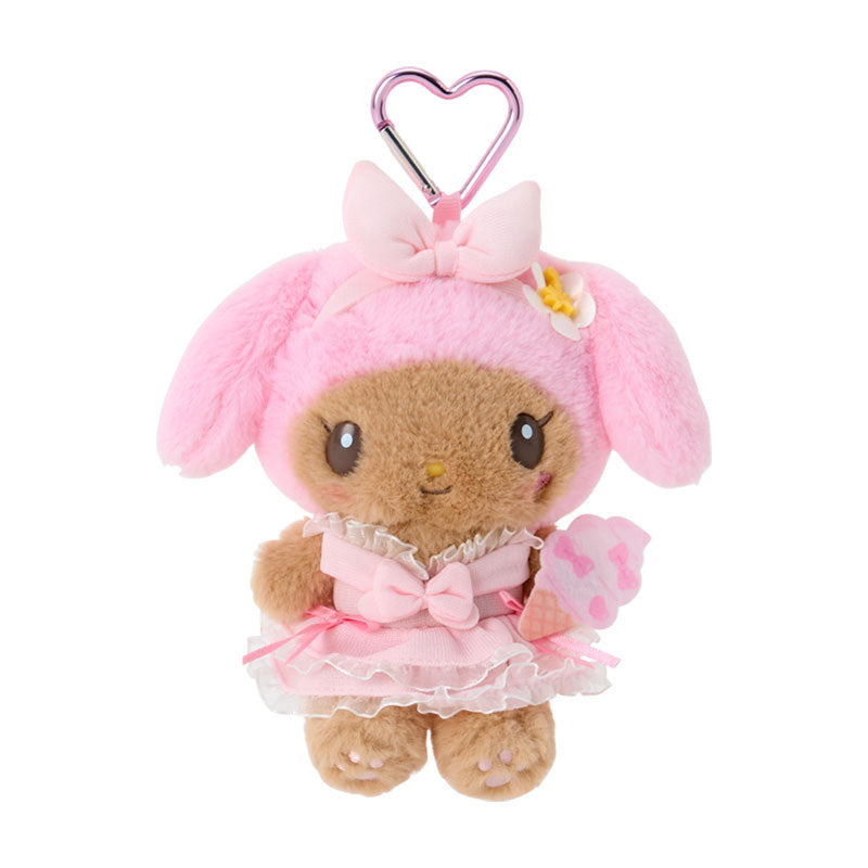 [MY MELODY] "Sanrio Sparkling Summer Pool" Plush Keychain