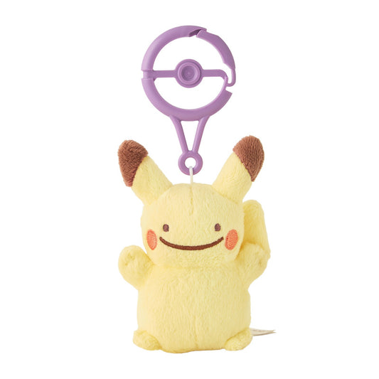 [PIKACHU] "Pokemon Transform! Ditto" Plush Keychain