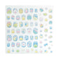 [SUMIKKO GURASHI / PURPLE] "San-x" Nail Stickers