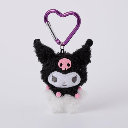 [KUROMI] "Sanrio Mini Mini" Plush Keychain