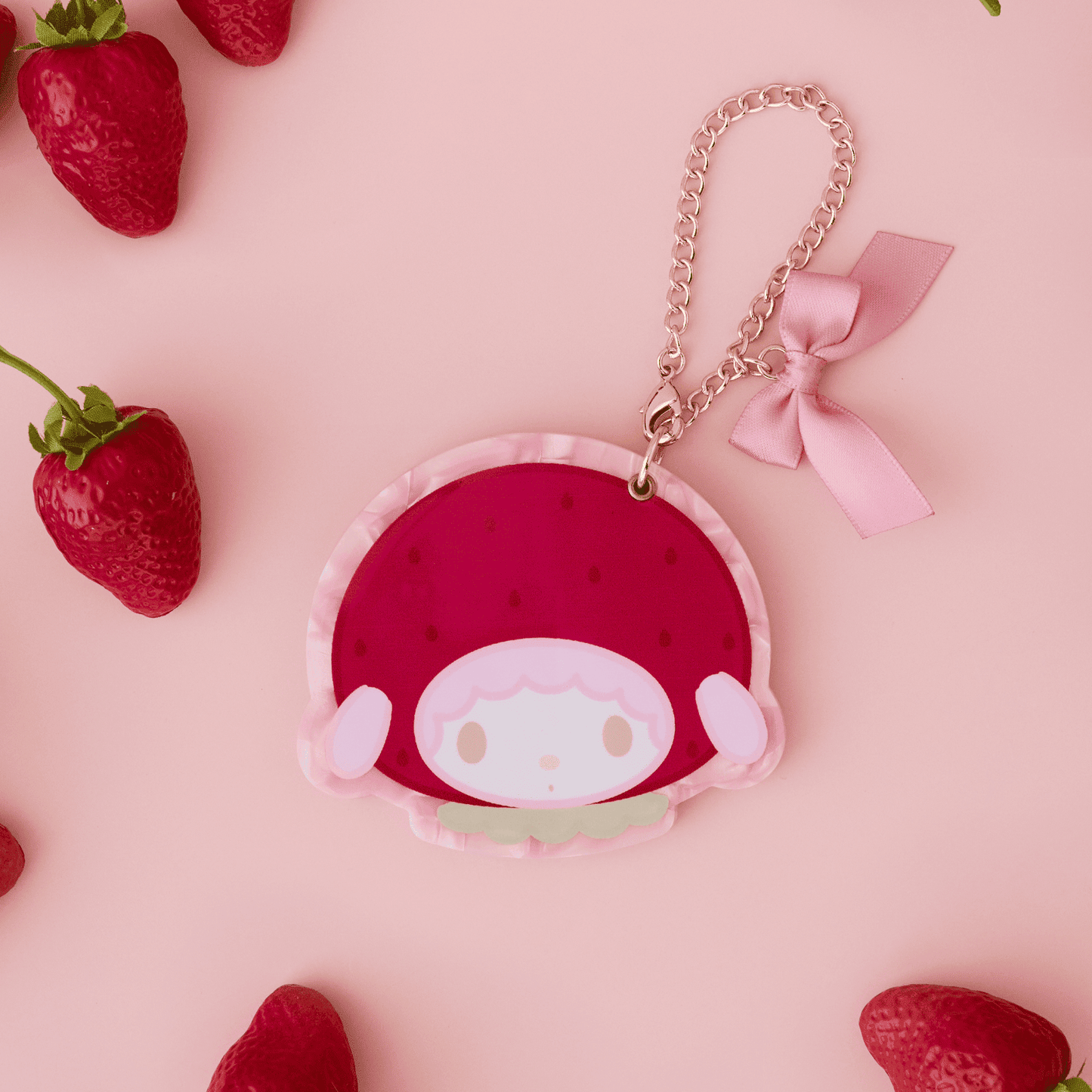 "Maison de FLEUR x My Sweet Piano" Slide Mirror Bag Charm
