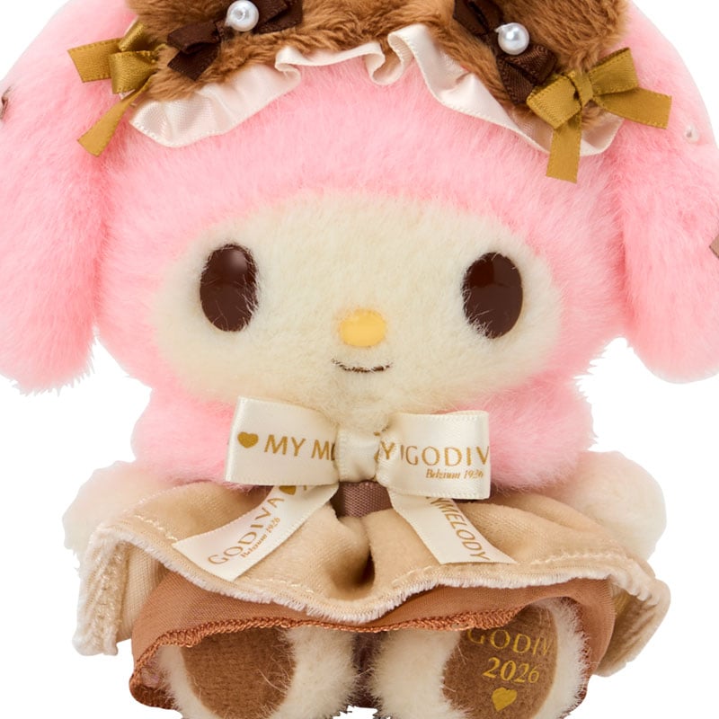 [MY MELODY] "Godiva x Sanrio" Gift Set Plush Keychain