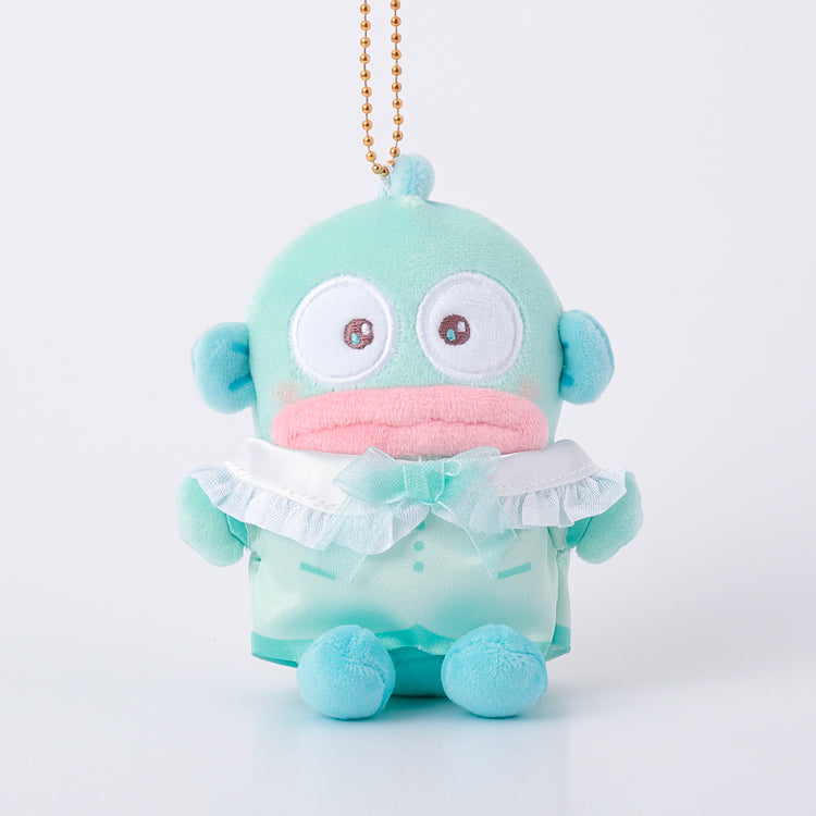 [HANGYODON] "Sanrio Dressed Up Two Colors Coordinated Munyugurumi" Plush Keychain