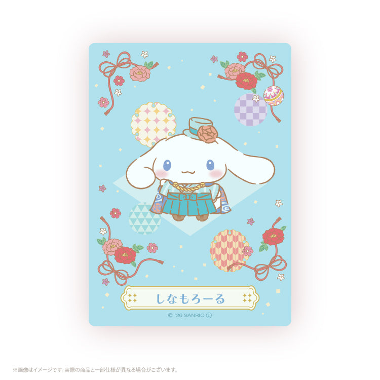 [CINNAMOROLL] "Sanrio Japanese Heart Romance" Clear Card