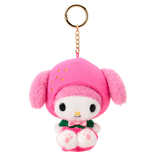 [MY MELODY] "Sanrio Fruits" Plush Keychain