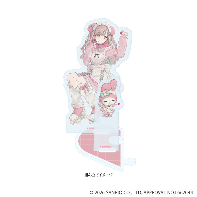 [MY MELODY] "Akakura x Sanrio Diner Waitress" Acrylic Stand