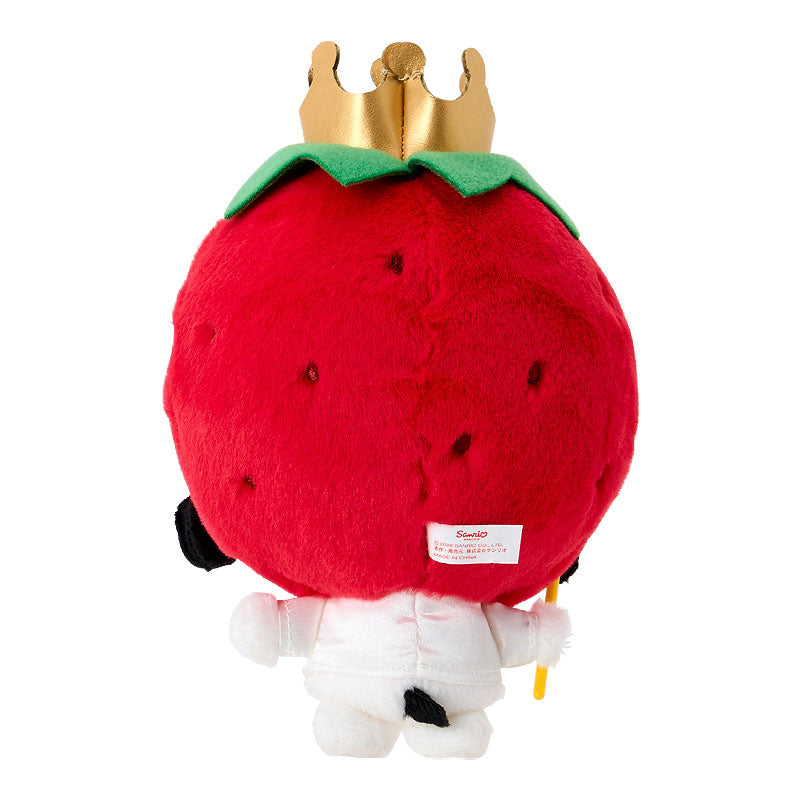 [POCHACCO] "Sanrio Become Strawberry King" Plush Keychain