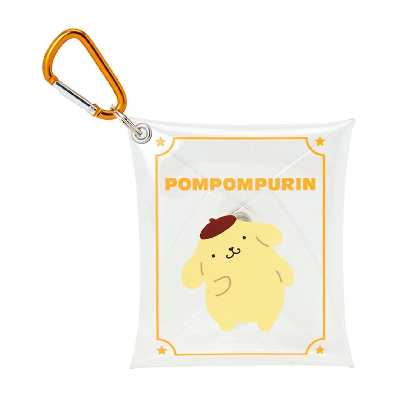 [POMPOMPURIN] "Sanrio Frame" Square Accessory Case