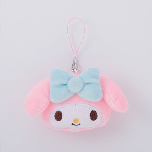 [MY MELODY] "Sanrio Smartphone Cleaner Strap" Keychain