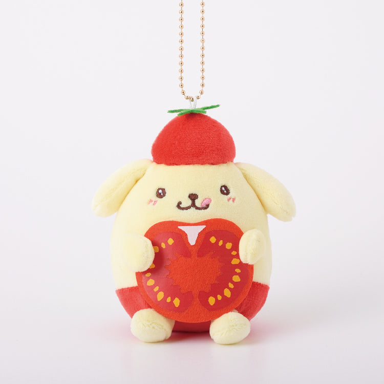 [TOMATO] "Munyugurumi Pompompurin" Plush Keychain
