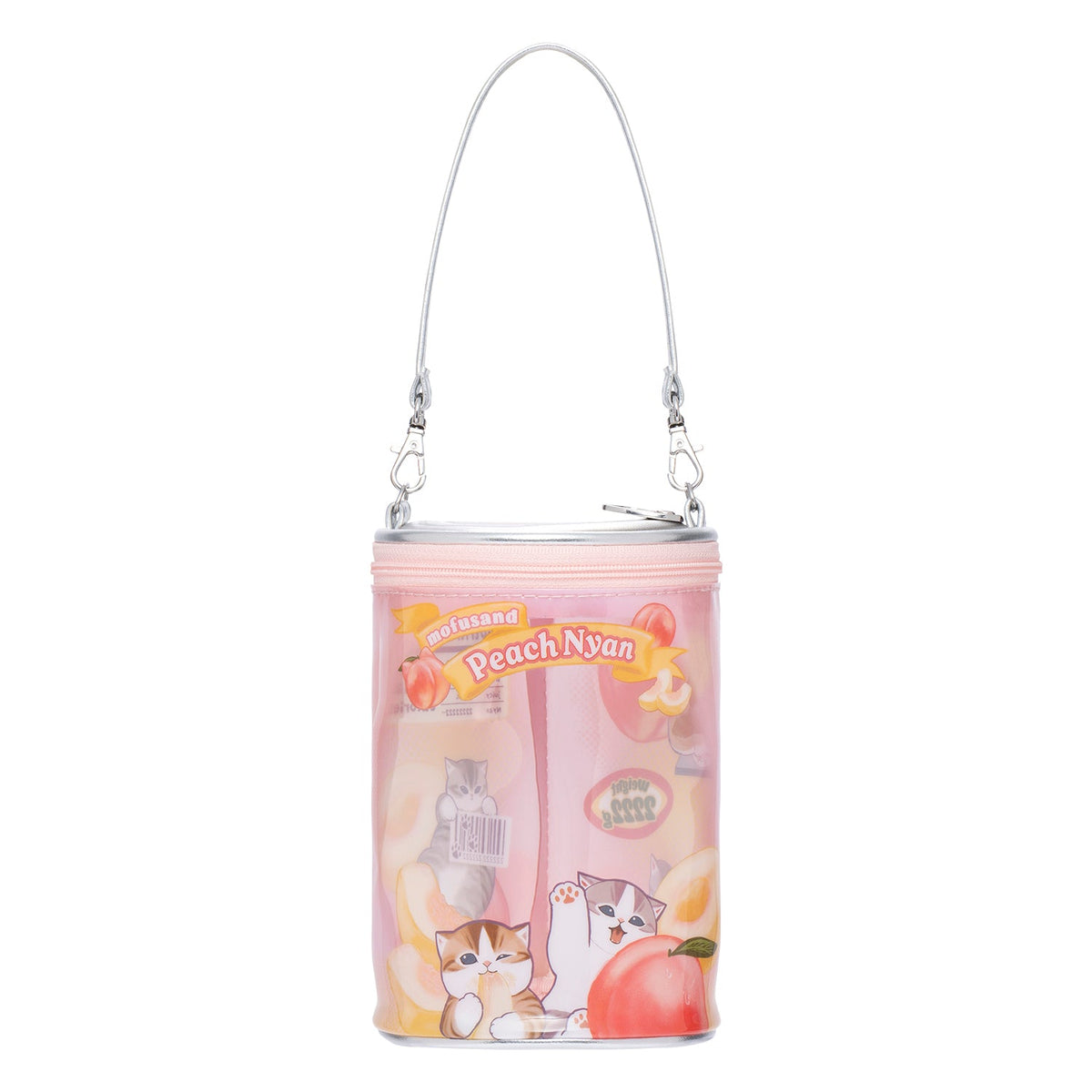 [PEACH] "Mofusand Meow Meow MART" Clear Pouch