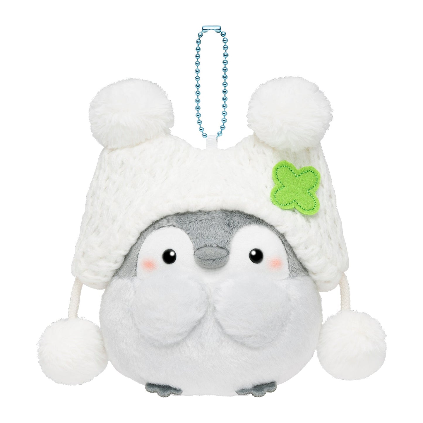 "Koupenchan Snow White Pon Pon Hat" Plush Keychain