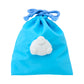[CINNAMOROLL] "Sanrio" Drawstring Bag with Mascot