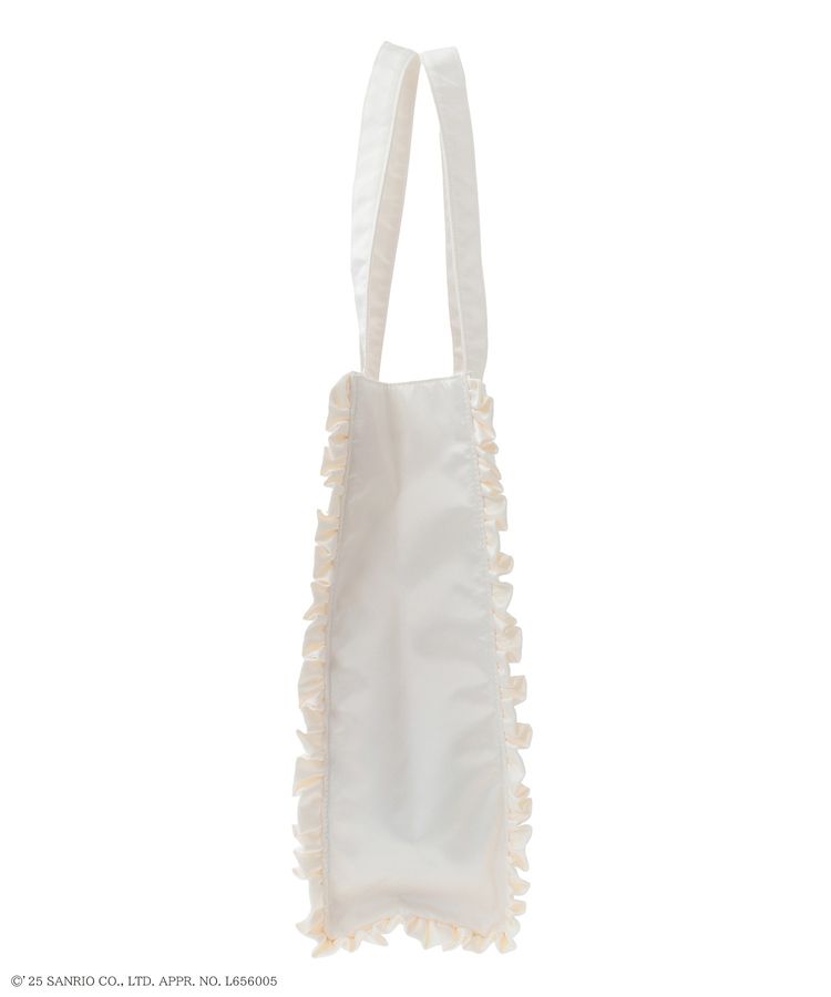 "Sanrio x Maison de FLEUR Ichigo Shinbun" Frill Tote Bag