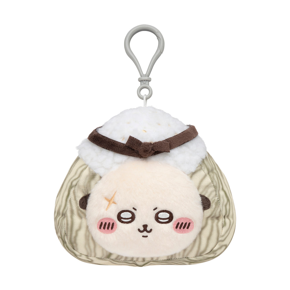 [RAKKO] "Chiikawa Mogumogu Honpo Onigiri" Plush Keychain