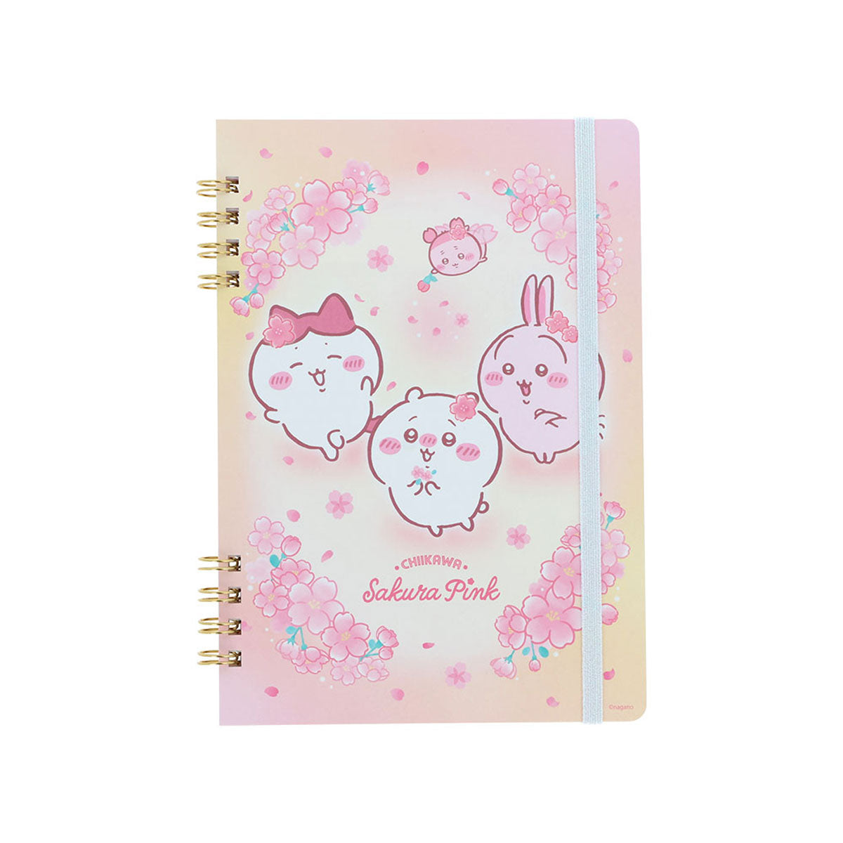 [PINK] "Chiikawa Sakura Pink" B6 Notebook