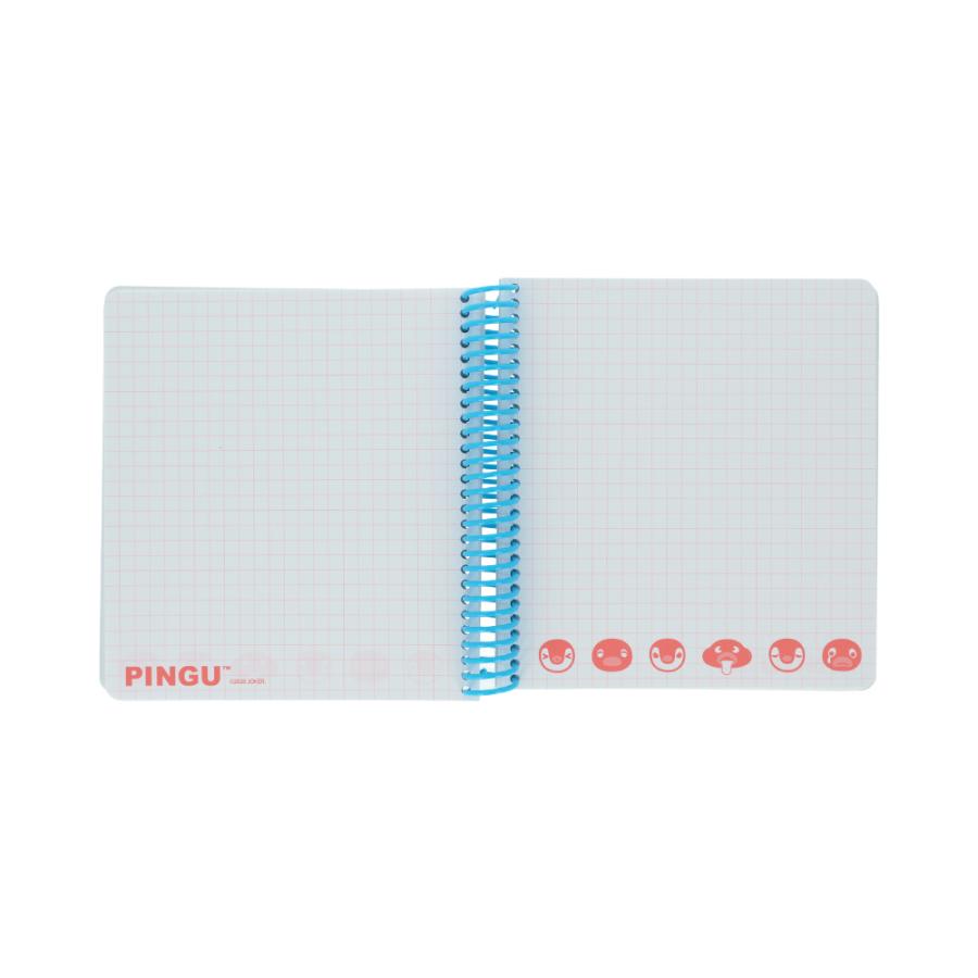 [BLUE] "Pingu" Square Notebook