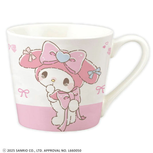 [MY MELODY] "Sanrio Happy Ribbon" Mug