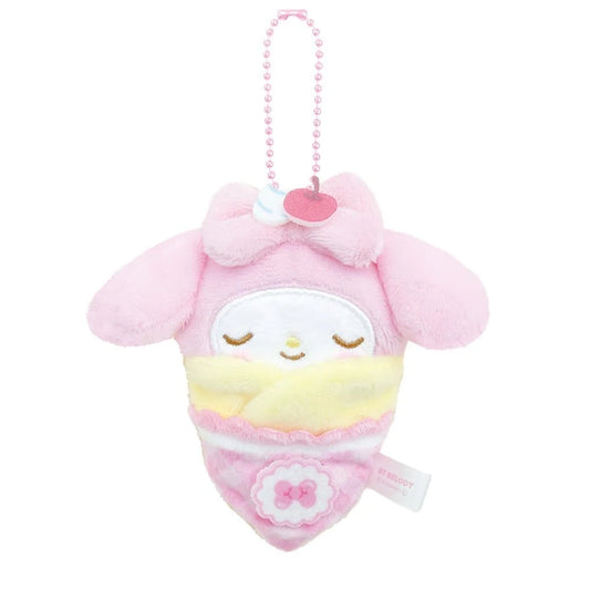 [MY MELODY] "Sanrio Fancy Snacks" Plush Keychain