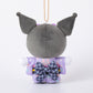 [KUROMI] "Sanrio Japanese Heart Romance" Plush Keychain