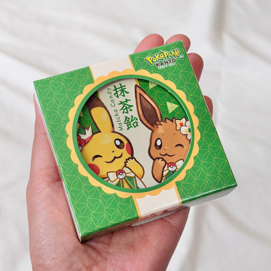 [PIKACHU & EEVEE] LIMITED "PokePark Kanto" Matcha Candy