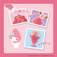 [MY MELODY] "Sanrio Whipple Squeeze Happy Sweets" Set