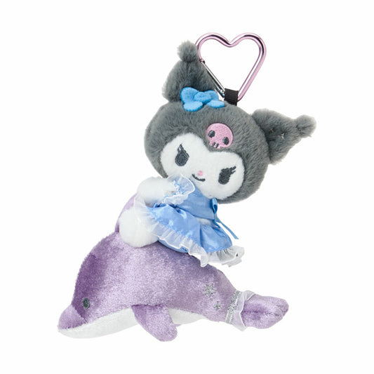 [KUROMI] "Sanrio Shiny Dolphin" Plush Keychain