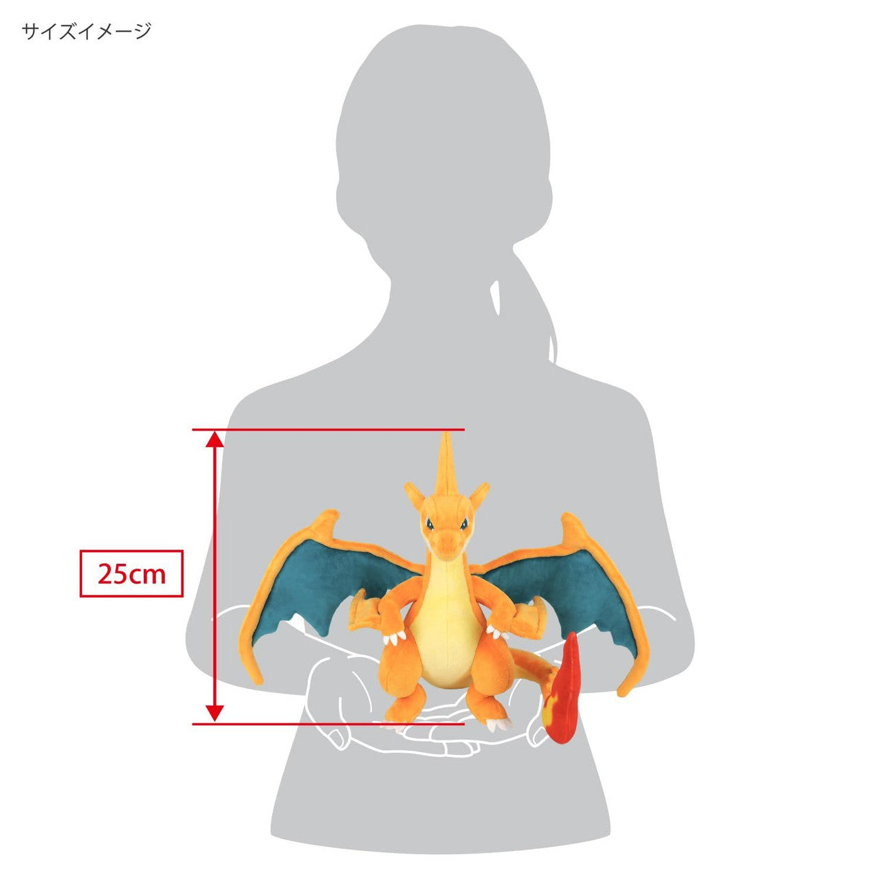 [MEGA CHARIZARD Y] "Pokemon ALL START COLLECTION" Small Plush
