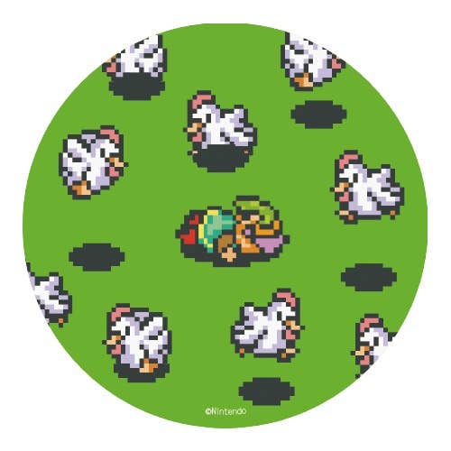 [CHICKENS] "The Legend of Zelda A Link to the Past" Dot Sticker