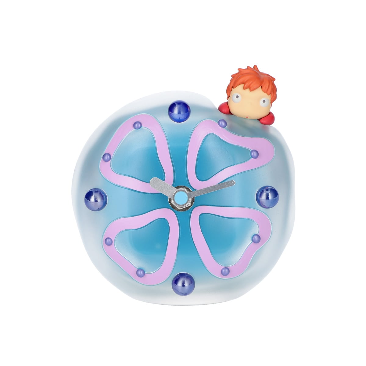 "Ponyo on the Cliff" Desk Clock