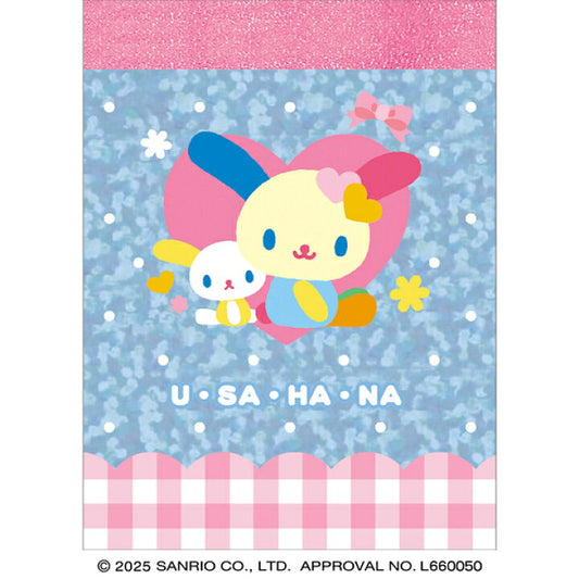 [GINGHAM] "Usahana Hologram" Mini Memo Pad