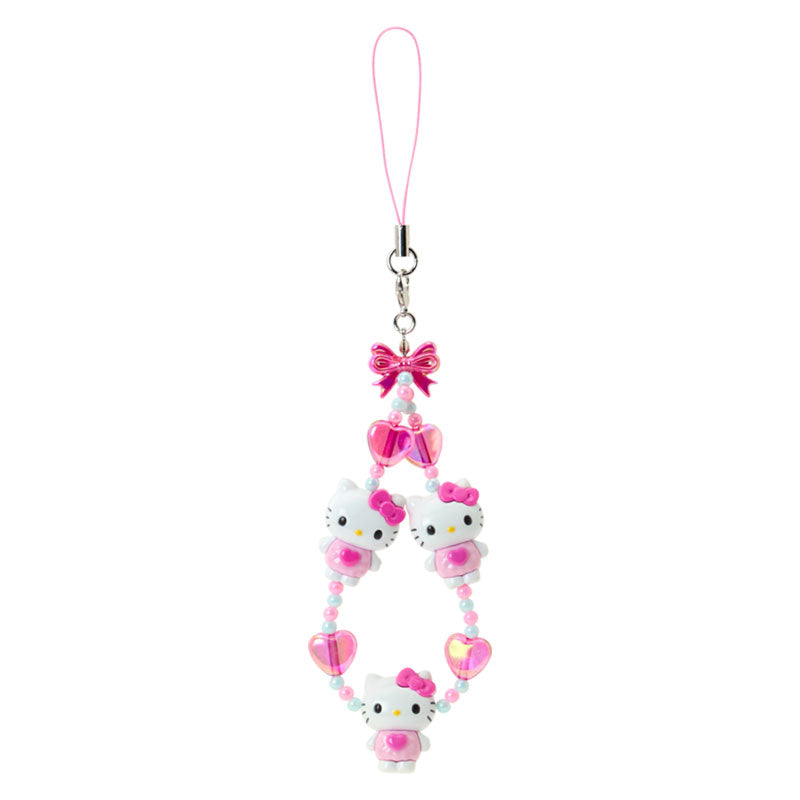 [HELLO KITTY] "Sanrio Tokimeki Pop Beads" Strap
