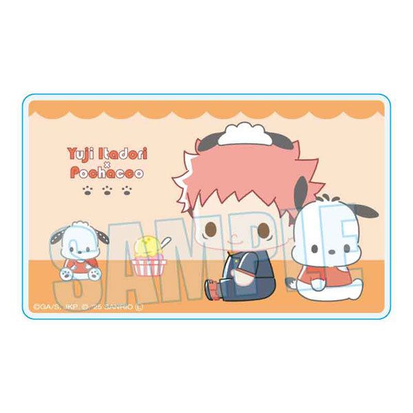 [POCHACCO / YUJI ITADORI] "Jujutsu Kaisen x Sanrio" Acrylic Card
