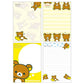 [RILAKKUMA] "Rilakkuma Standard Stationery" A6 Memo Pad