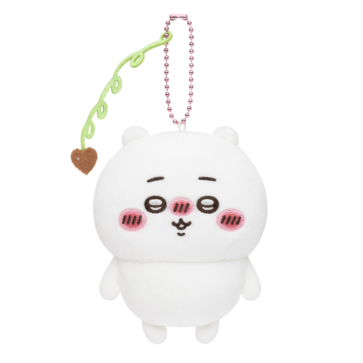 [CHIIKAWA] "Chiikawa Slightly Drunk" Plush Keychain