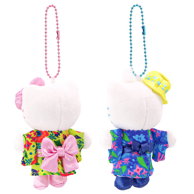 [HELLO KITTY / DEAR DANIEL] "USJ Hello Kitty" Pair Plush Keychain