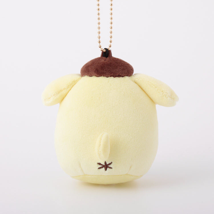 [GRAPE] "Munyugurumi Pompompurin" Plush Keychain