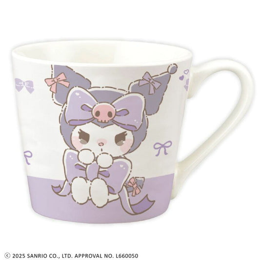 [KUROMI] "Sanrio Happy Ribbon" Mug