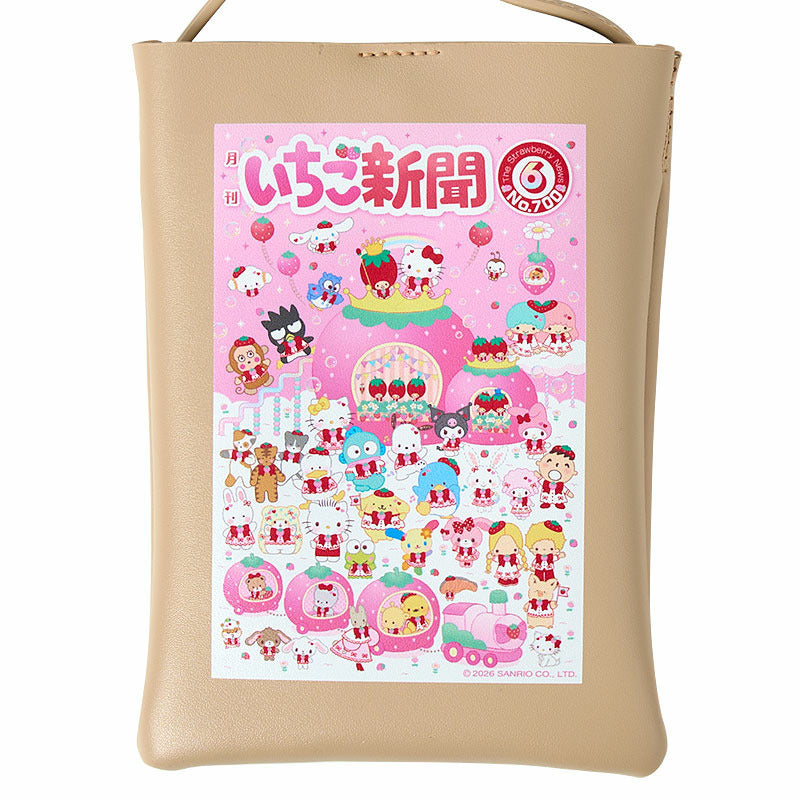 "Strawberry News 700 Celebration Party" Shoulder Bag