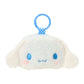 [CINNAMOROLL] "Sanrio" Face Shaped Mini Pouch