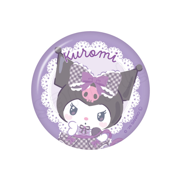 [KUROMI] "Sanrio Sweetie 2" Can Badge