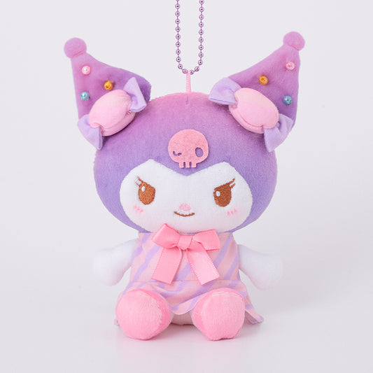[KUROMI] "Sanrio Sweets House" Plush Keychain