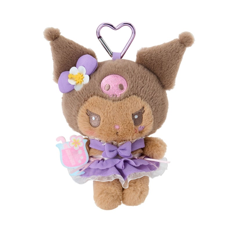 [KUROMI] "Sanrio Sparkling Summer Pool" Plush Keychain