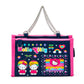 [HELLO KITTY] "Sanrio Heart Pounding Heisei Girls" Denim Pouch